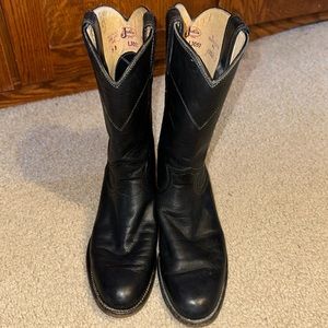 Vintage Justin Roper Black Size 5B